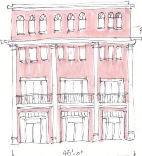 Crossroads: Facade study 02