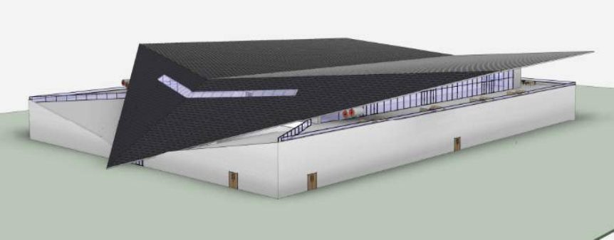 Our Field of Dreams: Dark roof / contrast study