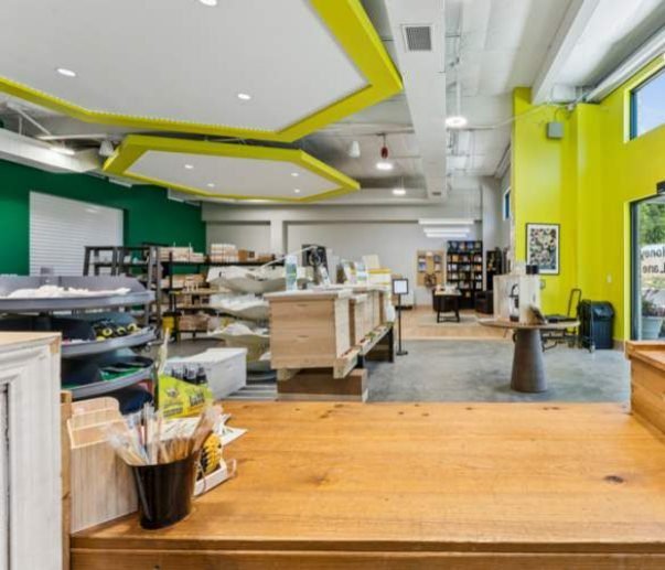 Foxhound Bee Company: Daylit retail interior